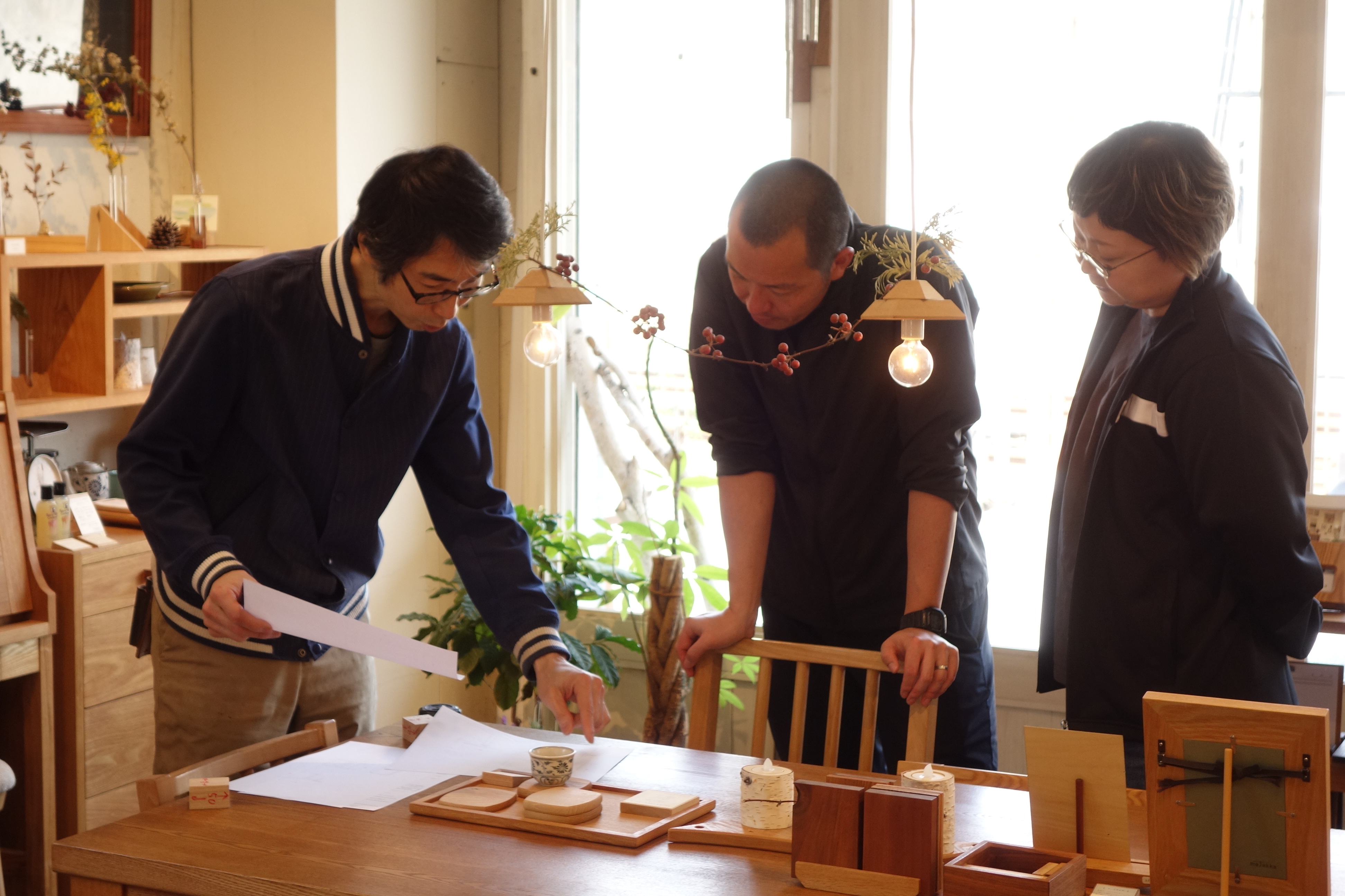図面等で一緒に確認